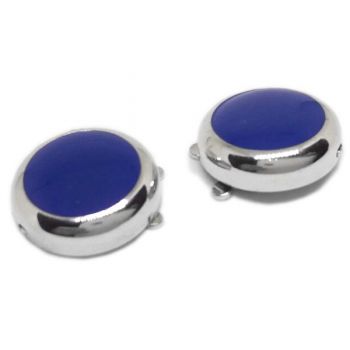 Foto principal Cubrebotones azules esmaltados